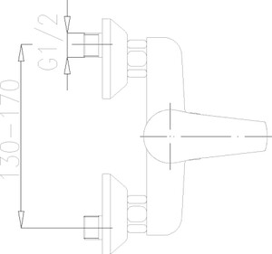 Armatura Bateria Rodon natryskowa