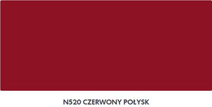 Śnieżka Emalia Supermal nitro czerwona N520 połysk 10l