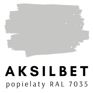 Aksil Aksilbet farba do betonu popielaty RAL 7035 10l