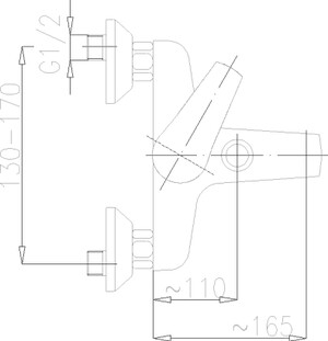 Armatura Bateria Rodon wannowa