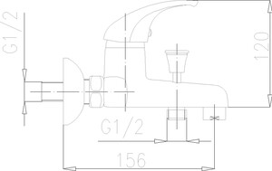 Armatura Bateria Baryt wannowa