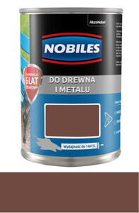 Nobiles Emalia Ftalonal brąz czekoladowy półpołysk 900ml