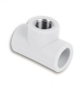 SiGMA-Li Trójnik polipropylen 20mm x 1/2cala mufowy