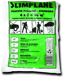 Folia Malarska Cienka 4x5m