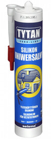 Tytan Euro-Line Silikon Uniwersalny biały 300ml