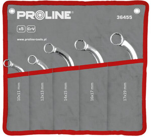 Proline Zestaw kluczy oczkowych typu "C" 5szt.