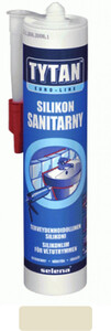 Tytan Euro-Line Silikon Sanitarny bezbarwny 300ml