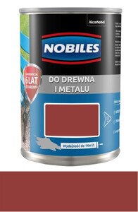Nobiles Emalia Ftalonal czerwona jasna półpołysk 900ml