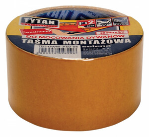 Tytan Professional Taśma montażowa do dywanów 50mm x 5m