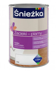 Śnieżka Akrylowa Zacieki - Plamy biała 400ml