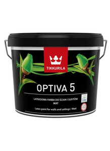 Tikkurila Emulsja Optiva 5 Matt baza A biała 900ml
