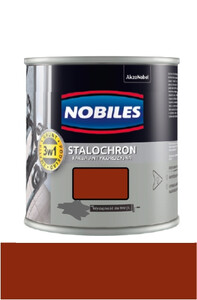 Nobiles Gruntoemalia Stalochron czerwony tlenkowy RAL 3009 połysk 10l
