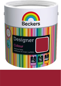 Beckers Emulsja Designer Colour red deluxe 2,5l