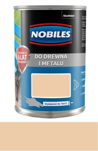 Nobiles Emalia Ftalonal kremowy półpołysk 900ml