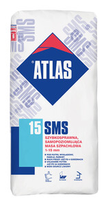 Atlas SMS 15 samopoziomująca masa szpachlowa 25kg