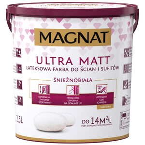 Magnat Emulsja Ultra Matt biała  2,5l