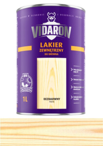Vidaron Lakier Zewnętrzny bezbarwny połysk 10l
