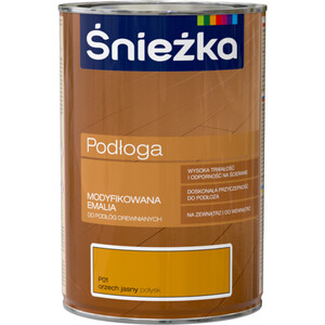 Śnieżka Emalia Do Podłóg orzech jasny P01 1l