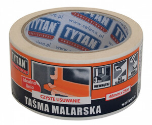 Tytan Taśma malarska 3 dniowa 48mm x 25mb