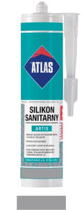Atlas Silikon sanitarny Artis jasnoszary 034 280ml