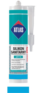 Atlas Silikon sanitarny Artis błękitny 031 280ml