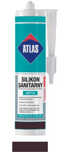 Atlas Silikon sanitarny Artis kasztanowy 209 280ml