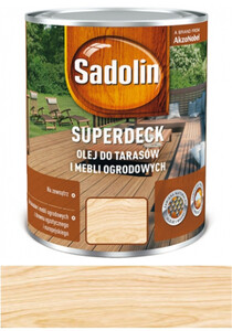 Sadolin Olej Do Tarasów Superdeck bezbarwny 750ml