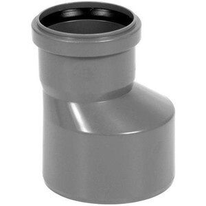 Redukcja plastikowa niska 110 x 75mm szara