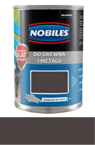 Nobiles Emalia Ftalonal brąz ciemny półpołysk 900ml