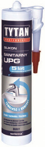 Tytan Professional Silikon Sanitarny UPG bezbarwny 280ml