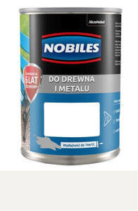 Nobiles Emalia Ftalonal biała połysk 900ml