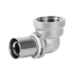 Perfexim PEX zaprasowywany - Kolano 25mm x 3/4cala mufowe