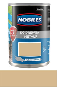 Nobiles Emalia Ftalonal beżowy półpołysk 900ml