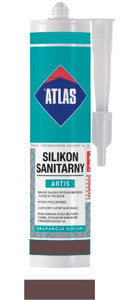 Atlas Silikon sanitarny Artis jasnobrązowy 123 280ml