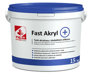 Fast Akryl + tynk akrylowy 15kg 