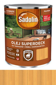 Sadolin Olej Do Tarasów Superdeck dąb 750ml