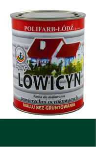Polifarb Łódź Lowicyn zielona ciemna RAL 6005 matowa 10l