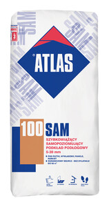 Atlas SAM 100 samopoziomująca masa szpachlowa 25kg