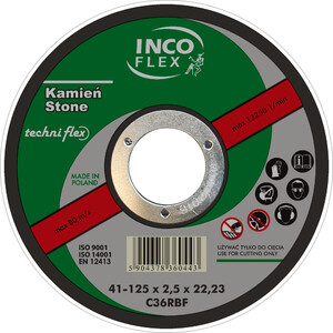 Incoflex Tarcza do betonu płaska 300 x 3,2mm