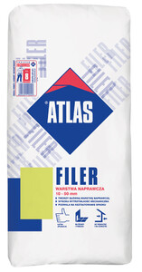 Atlas Filer warstwa naprawcza 25kg