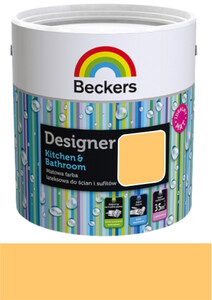 Beckers Emulsja Designer Kitchen & Bathroom funky yellow 2,5l