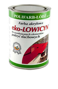 Polifarb Łódź Eko - Lowicyn biała RAL 9003 półmat 10l