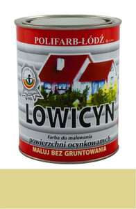 Polifarb Łódź Lowicyn kość słoniowa RAL 1014 matowa 5l