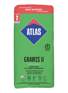 Atlas Grawis U zaprawa klejąca do styropianu i siatki 25kg