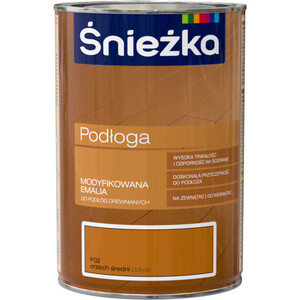 Śnieżka Emalia Do Podłóg orzech średni P02 1l