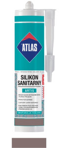 Atlas Silikon sanitarny Artis cementowy 211 280ml