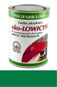 Polifarb Łódź Eko - Lowicyn zielona miętowa RAL 6029 półmat 5l