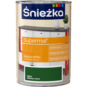 Śnieżka Emalia Supermal nitro zielona N510 połysk 10l