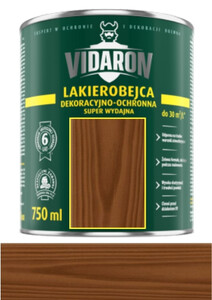 Vidaron Lakierobejca Ochronno - Dekoracyjna Super Wydajna złoty dąb 750ml