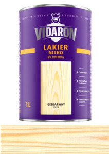 Vidaron Lakier Nitro bezbarwny matowy 10l